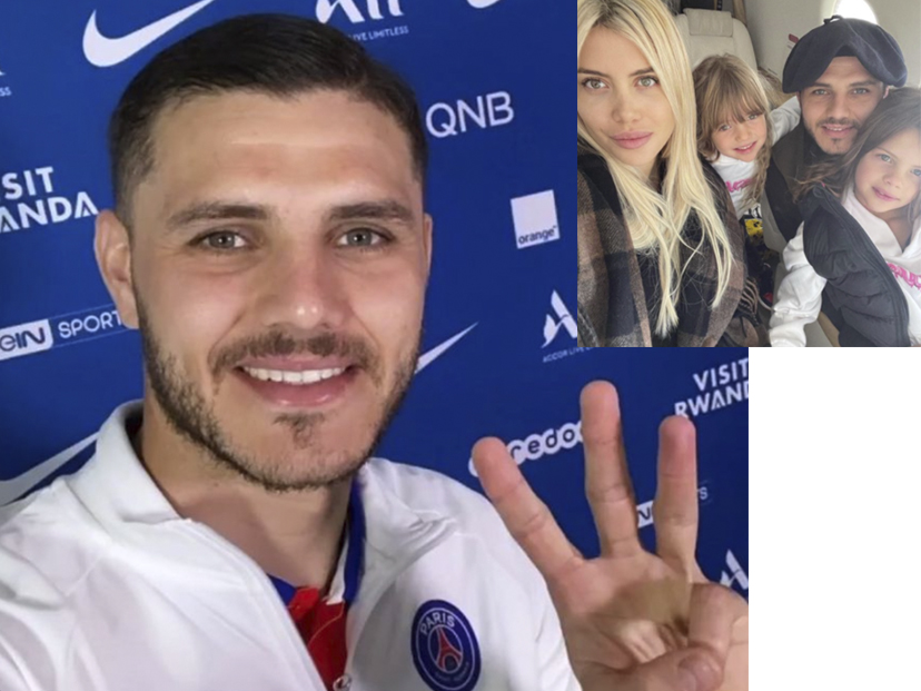 Reconciliados Mauro Icardi Public Fotos Donde Se Lo Ve Muy Cerca De