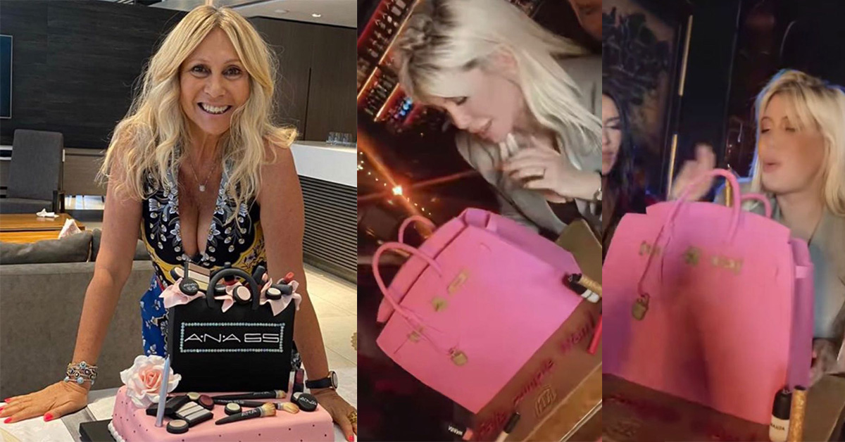 Wanda Nara Y Ana Rosenfeld Marcan Tendencia Con Sus Glamorosas Tortas