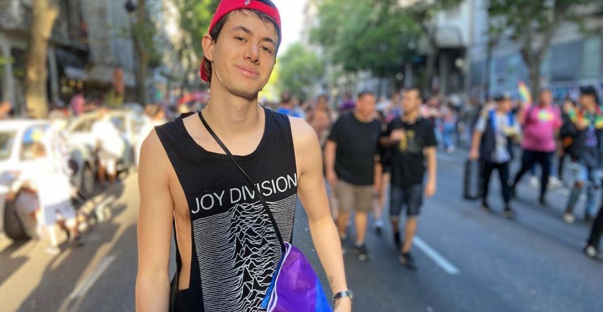 Dante Ortega Particip De La Marcha Del Orgullo E Hizo Una Fuerte