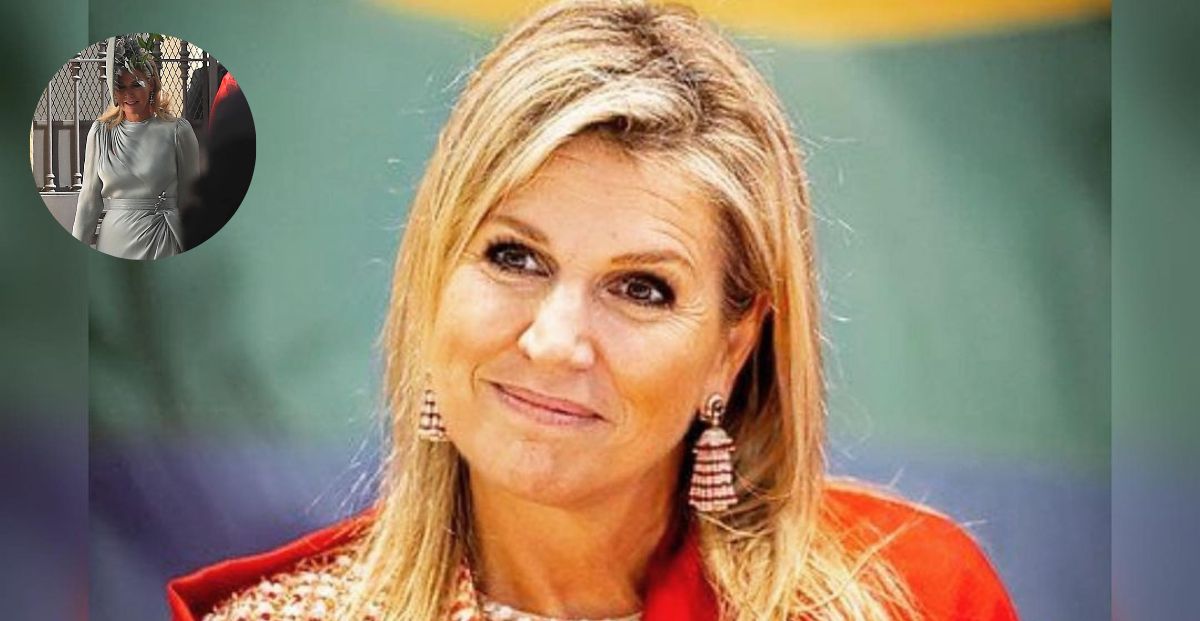 Máxima lució un elegantísimo look monocolor en la boda de la duquesa de