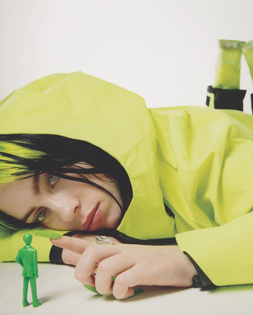 Billie Eilish lo hizo: la cantante "pone verde" a Vogue ...