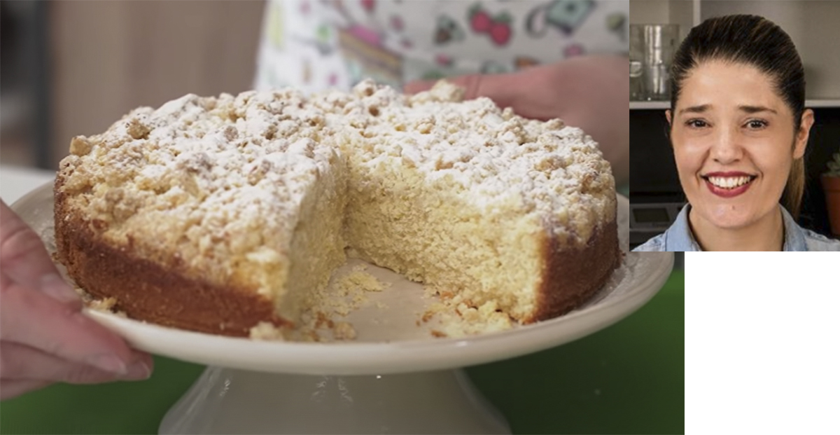 La receta de la torta crumble de limón de Isabel Vermal – Revista Para Ti