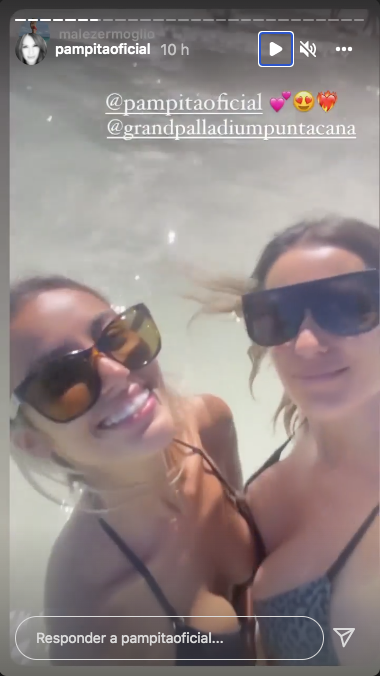 PAMPITA CON CUÑADA, MALE ZERMOGLIO