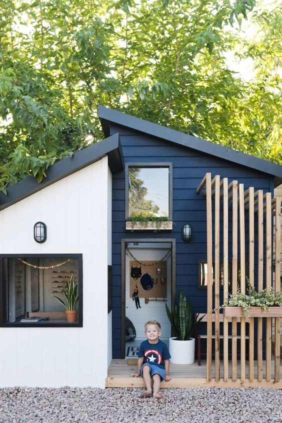 Las mejores ideas para armar y decorar casitas infantiles de madera en el  patio o jardín – Revista Para Ti