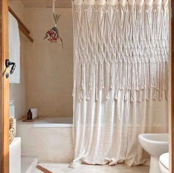 Bañera con cortina :: Imágenes y fotos