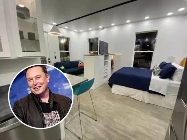 Así es por dentro la mini casa prefabricada de 34 metros cuadrados donde  vive Elon Musk, uno de los hombres más ricos del mundo – Revista Para Ti