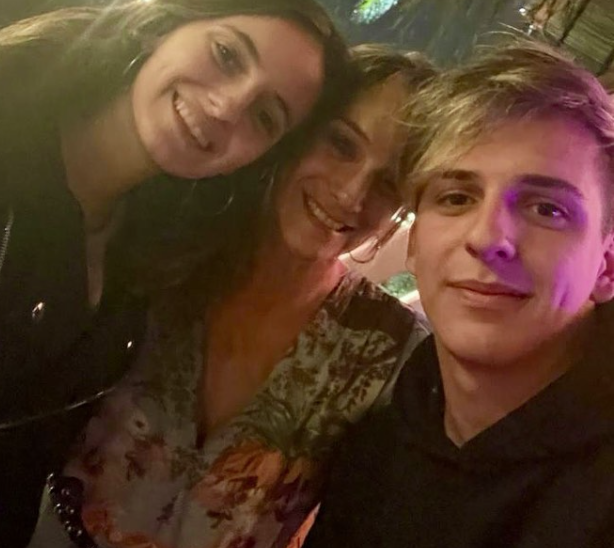 malena galmarini y sergio massa