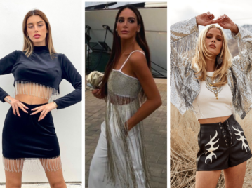 Flecos, lentejuelas y strass: los imbatibles para tu look boho moderno