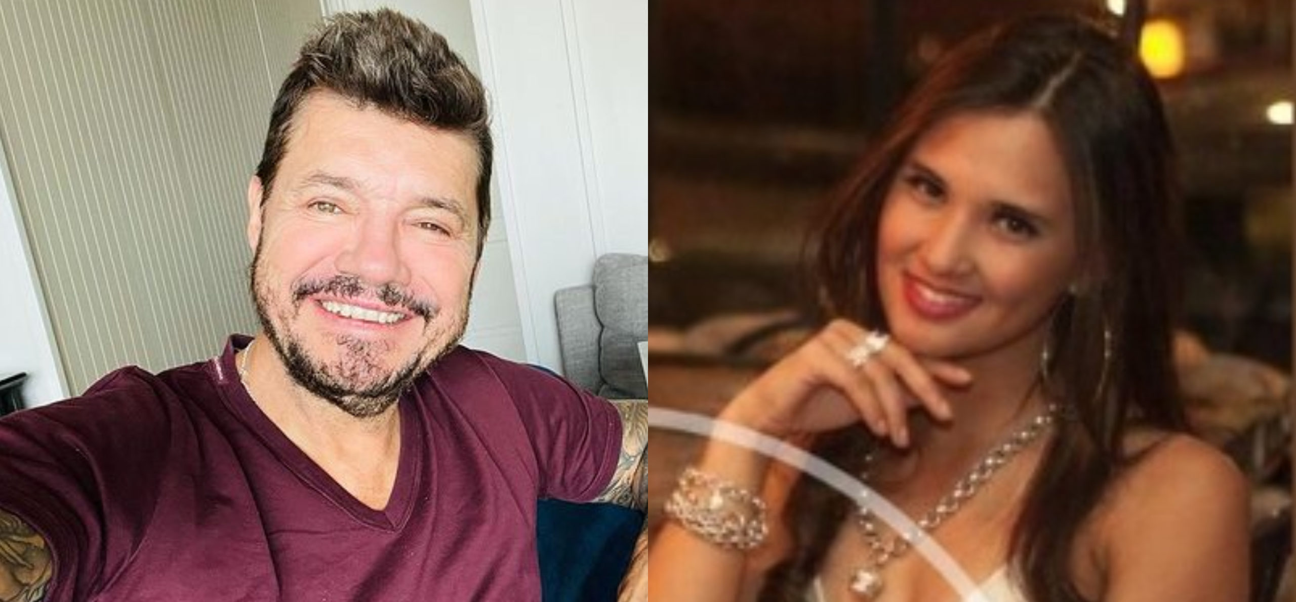 Quién es la mujer que estuvo a los besos con Marcelo Tinelli en un