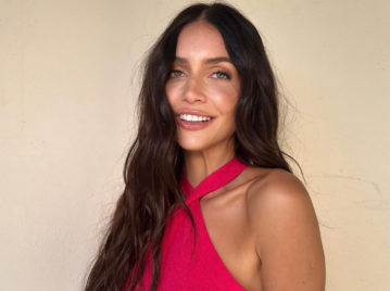 Zaira Nara impactó con su look total red