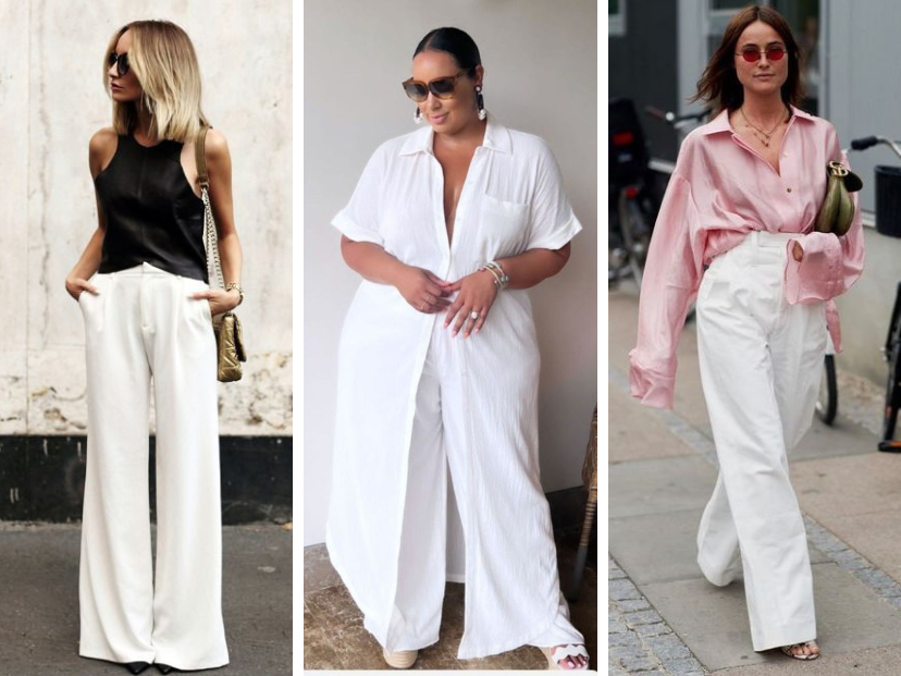 Cómo combinar pantalones blancos: 5 looks (fáciles) o la