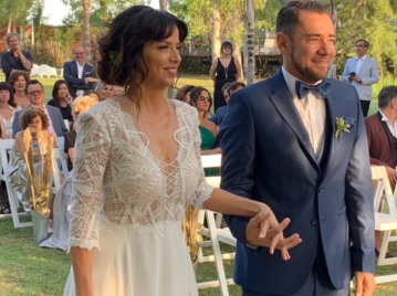 Mercedes Funes celebró su aniversario de casados con Cecilio Flemattii