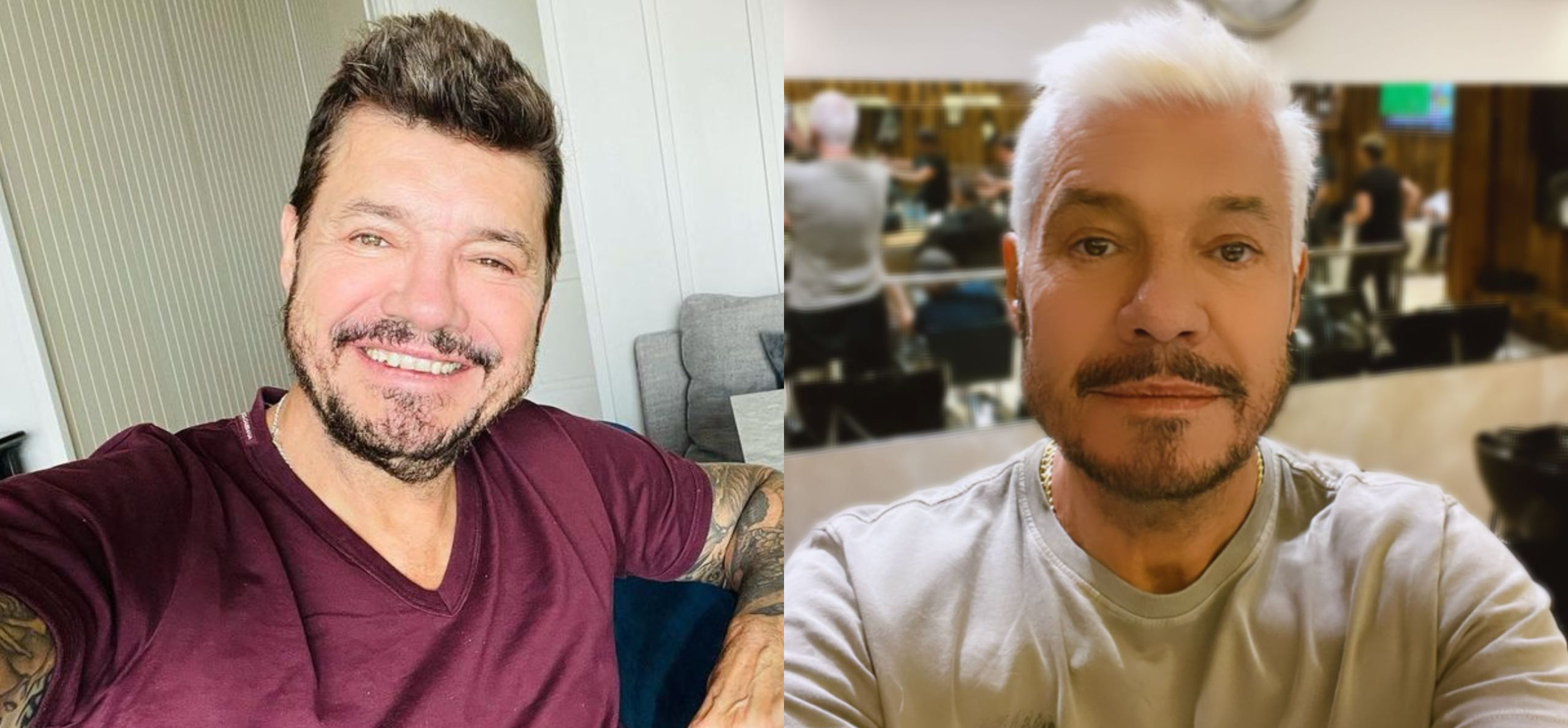 El radical cambio de look de Marcelo Tinelli para recibir el 2023