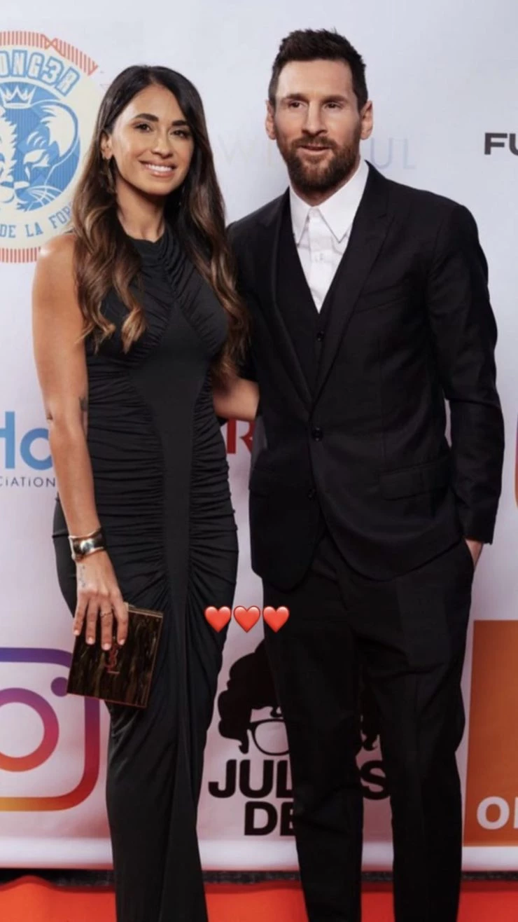 Lionel Messi posó como modelo de Louis Vuitton y Antonela Roccuzzo lo  celebró