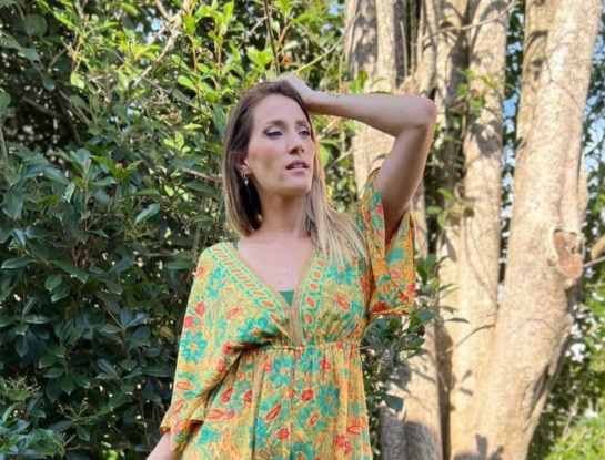 Mica Viciconte lleva el look hippie chic perfecto para esta temporada