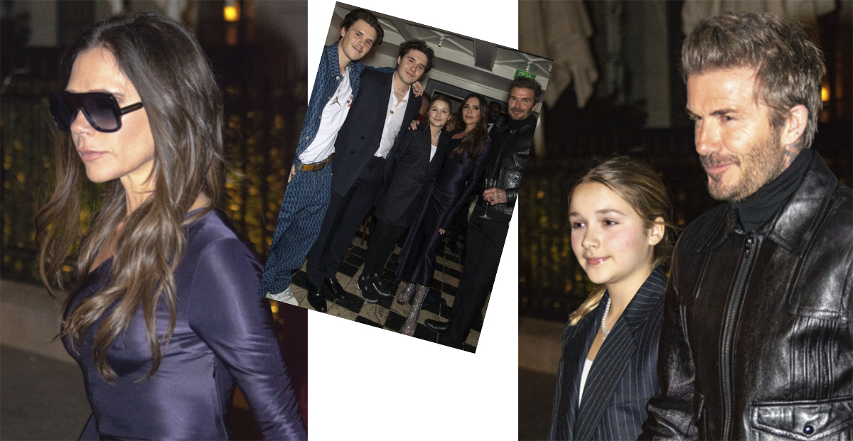 Los Looks De Victoria Y David Beckham (y Sus Hijos) En Su Desfile De La ...