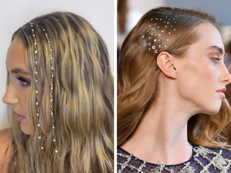 Glitterage Hair Dye Trend