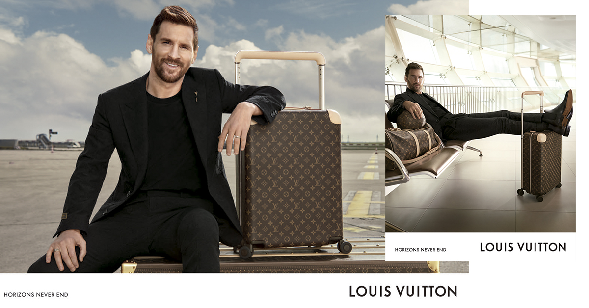 Lionel Messi for Louis Vuitton: Horizons Never End.