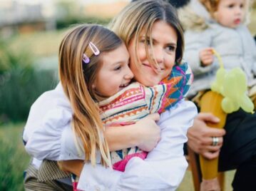 Mila, la hija de Mery del Cerro, debutó en una publicidad