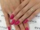 manicura en fucsia