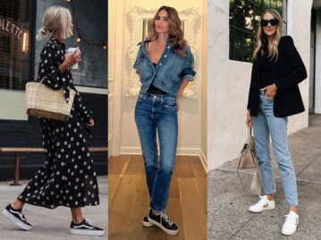 Jeans con zapatillas: Cómo llevarlos a la perfección a los 30, 40