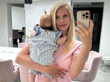 Daniela Christiansson celebró los 4 meses de su hija sin Maxi López