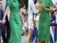 El verde, el color preferido de Kate Middleton. Foto: Instagram.