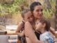 Zaira Nara junto a sus hijos en Ibiza