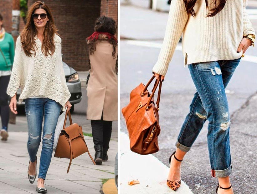 Jeans rotos: cómo combinarlos y las tendencias para llevarlos