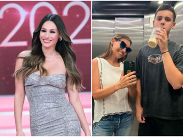 Las palabras de Pampita al ver a Bautista Vicuña acompañándola en el debut del Bailando