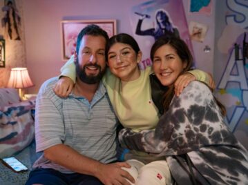 Sunny y Sadie, las hijas de Adam Sandler que la rompen en la comedia más vista de Netflix