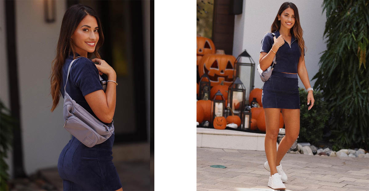 El Look Sporty Chic De Antonela Roccuzzo Para Pasear Por Miami ...