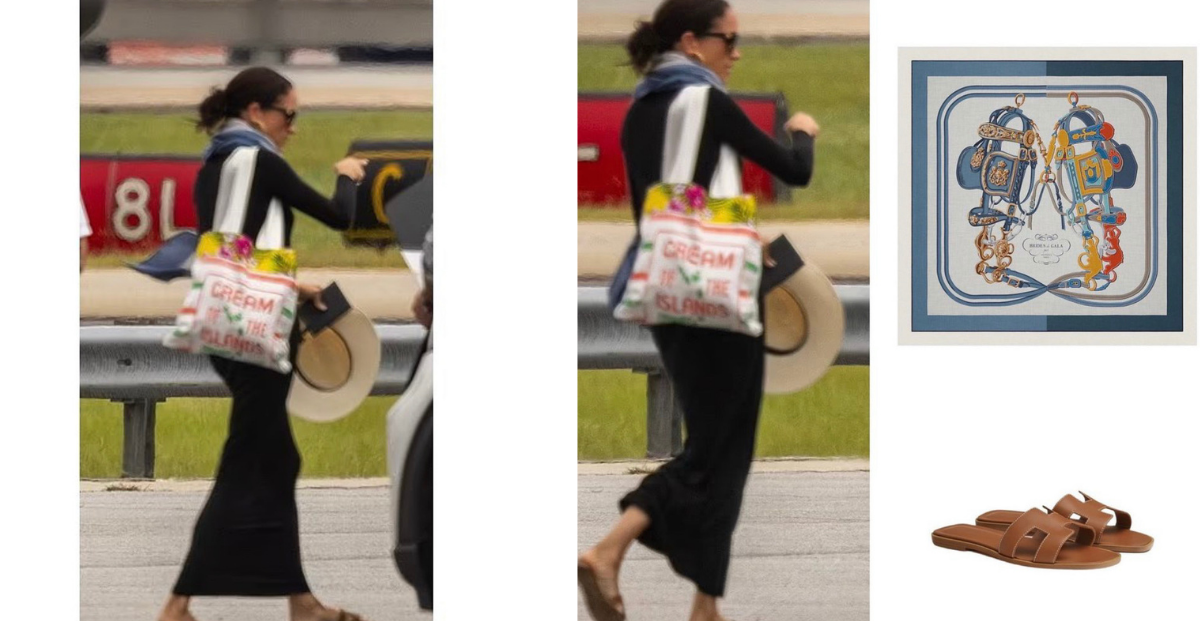 Meghan Markle Wows with Her Chic Look on Canouan Island