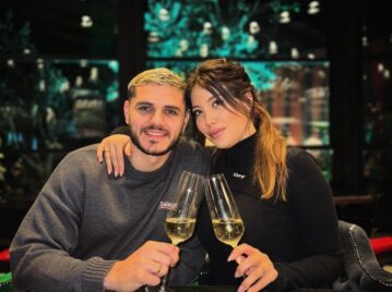 Mauro Icardi y Wanda Nara. Foto: IG.