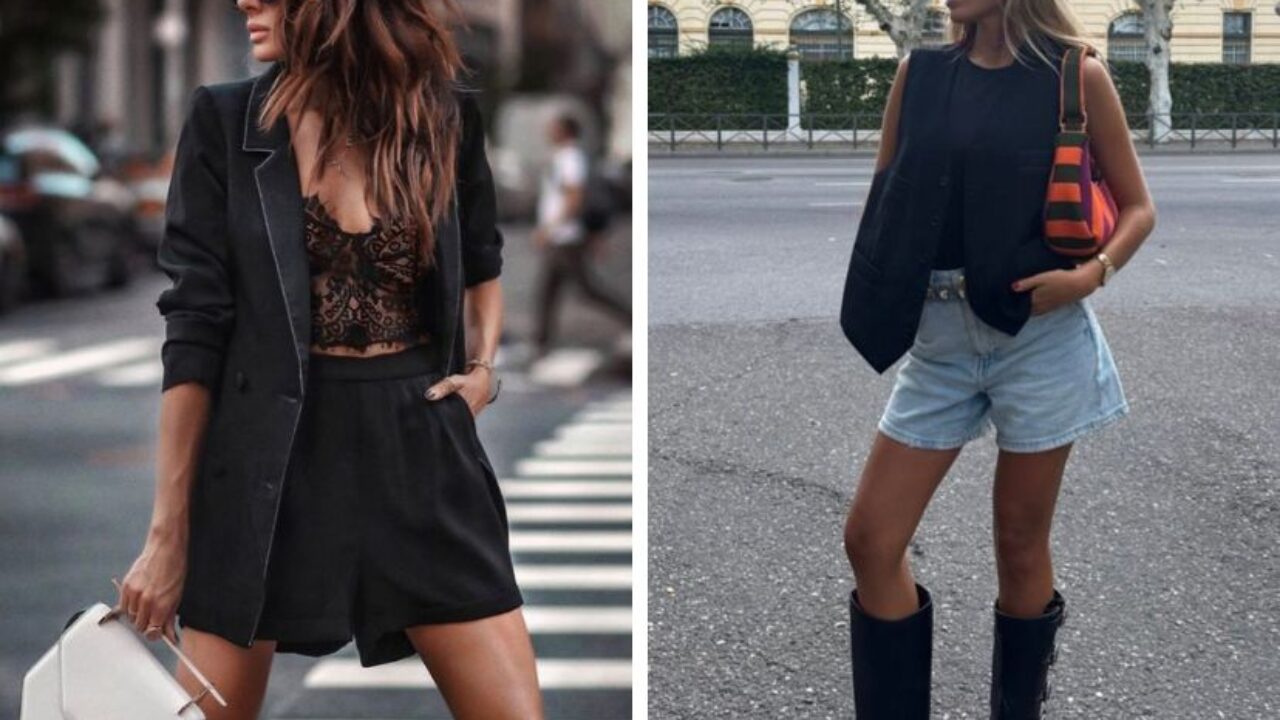 11 ideas de Corto a la rodilla  look con short, outfits, moda para mujer