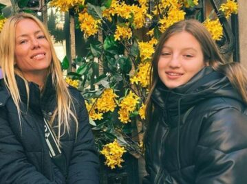 Allegra Cubero sorprendió a Nicole Neumann por un video que subió a sus redes foto: ig