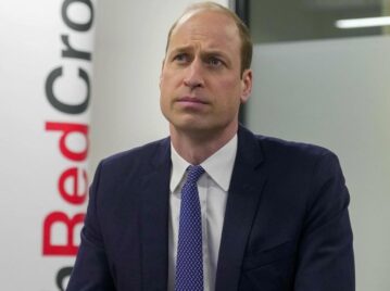 Inédita reacción del príncipe William en un acto oficial qué pasó