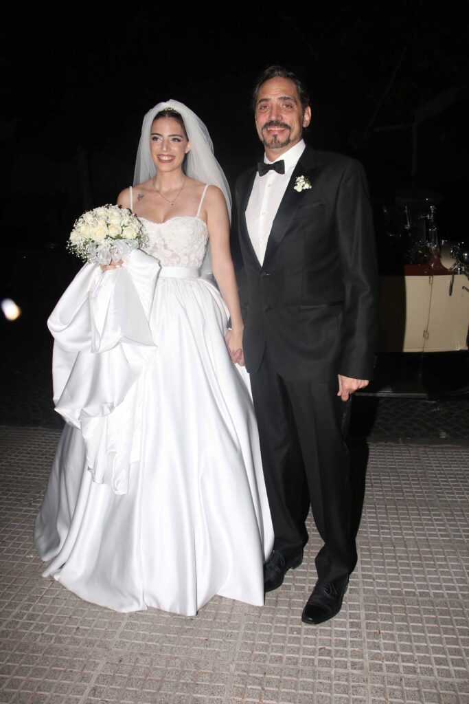 Las fotos del casamiento por iglesia de Macarena Fort y Tiago Demársico. Foto Movilpress