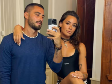 ⁠Las fotos de la escapada romántica de Nico Occhiato y Flor Jazmin Peña a Nueva York