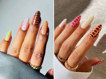 Snake skin nails, las uñas fashionistas de esta temporada