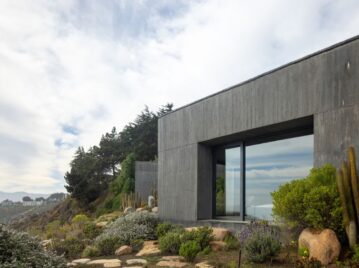 Así se diseñó una casa chilena frente al mar