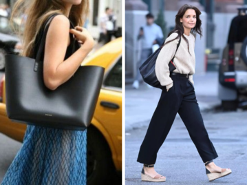 La cartera low cost que Katie Holmes rescató del placard y es tendencia en el street style