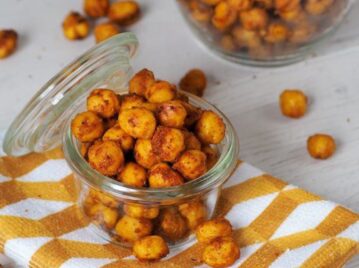 Snack crocante de garbanzos