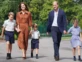 Los príncipes de Gales con sus hijos. Foto: Instagram. 