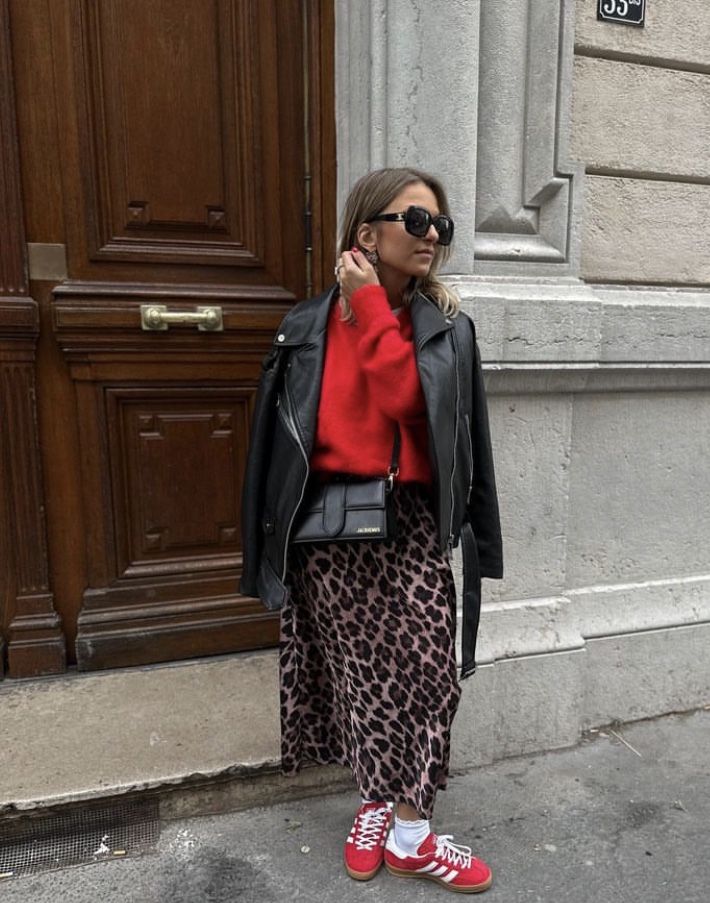 Faldas animal print: así se usa la prenda más trendy durante el invierno