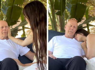 Así se prepara Demi Moore para despedir a Bruce Willis