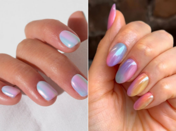 Aurora nails: la manicura más viral que enamora a la Gen Z