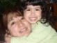 Sofía Herrera con su mamá.