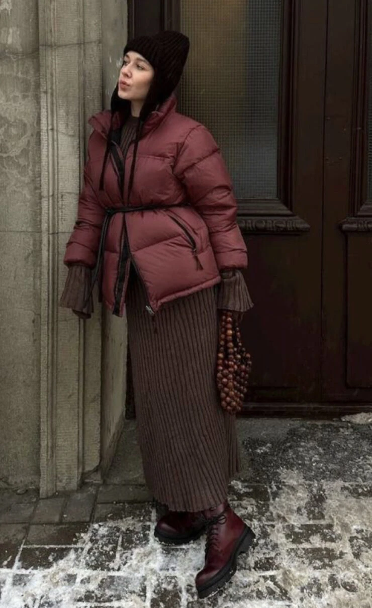 Looks fashionistas para sobrevivir a este frío. Foto: Pinterest. 