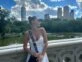 Pampita y su look neo romántico para recorrer Nueva York